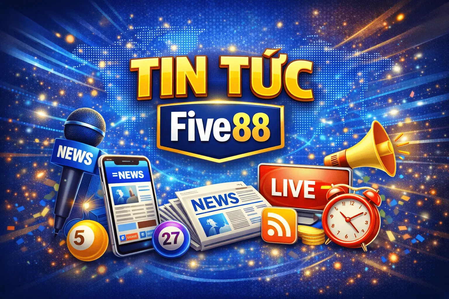 Tin Tức Five88 - Cập nhật nhận định bóng đá, mẹo chơi Casino và khuyến mãi mới nhất 2026
