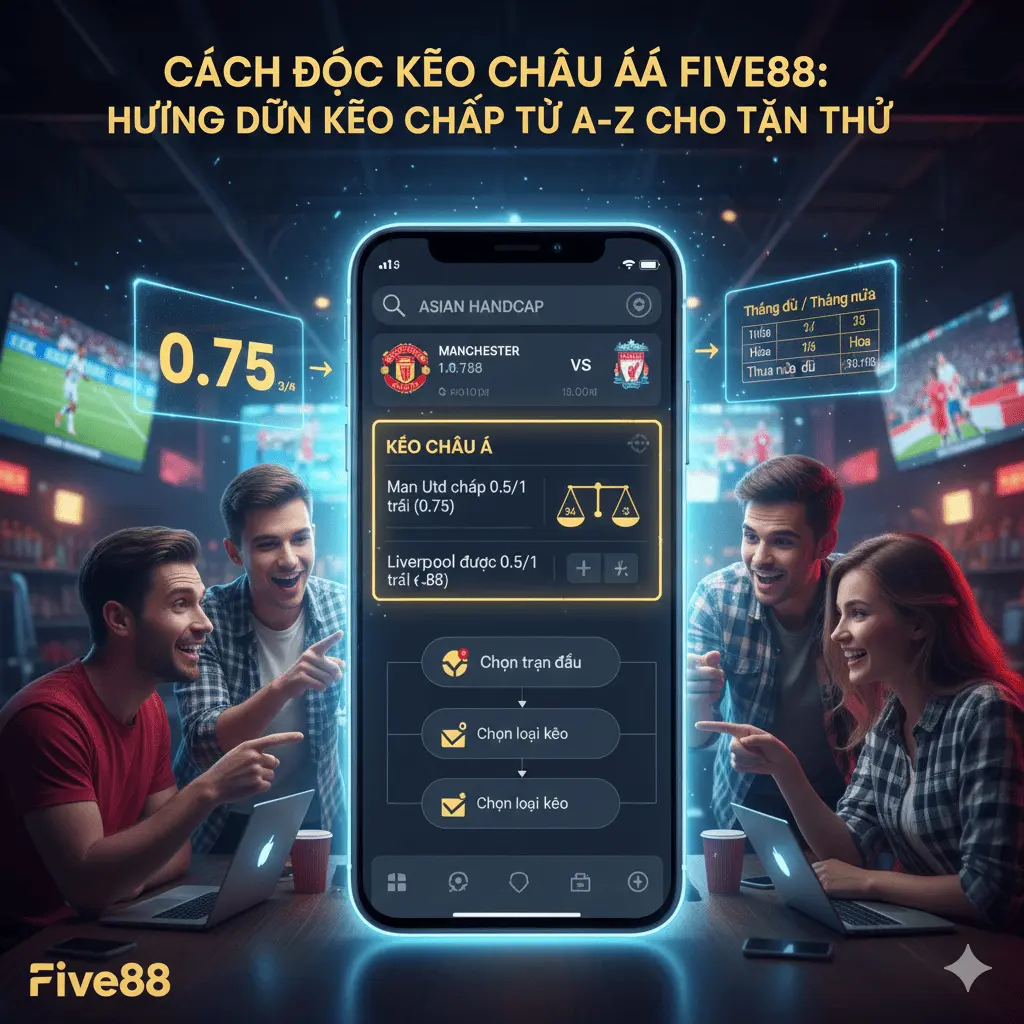 Five88 - Cách Đọc Kèo Châu Á Five88