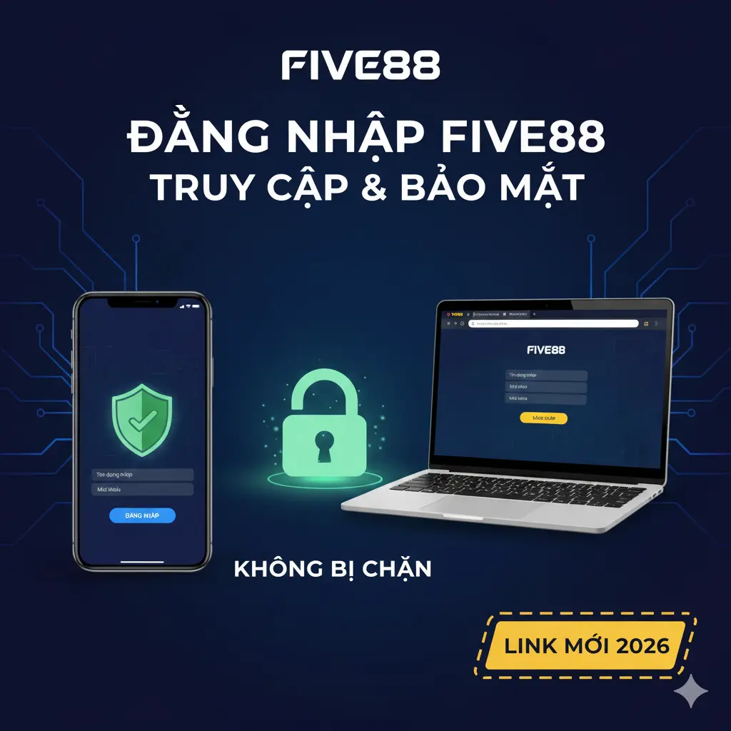 Đăng Nhập Five88: Link Truy Cập Không Bị Chặn & Bảo Mật 2026